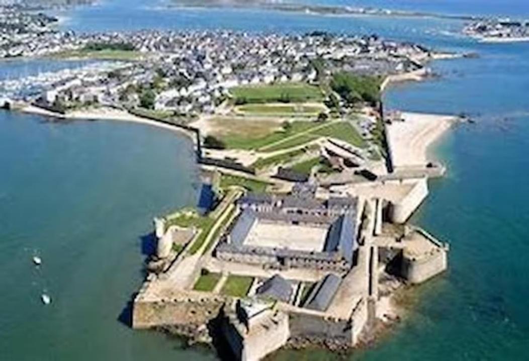Le Kenav - Studio A 300 M Du Port Locmiquélic Exteriör bild